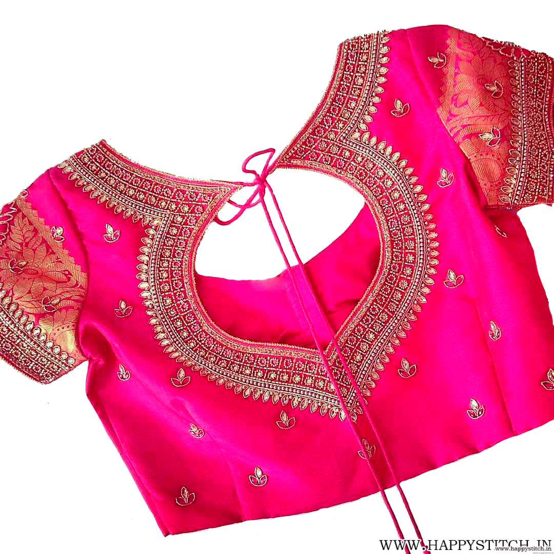 Aari Work – Hand Work Design – Maggam Work – Bridal Blouse Designs ...