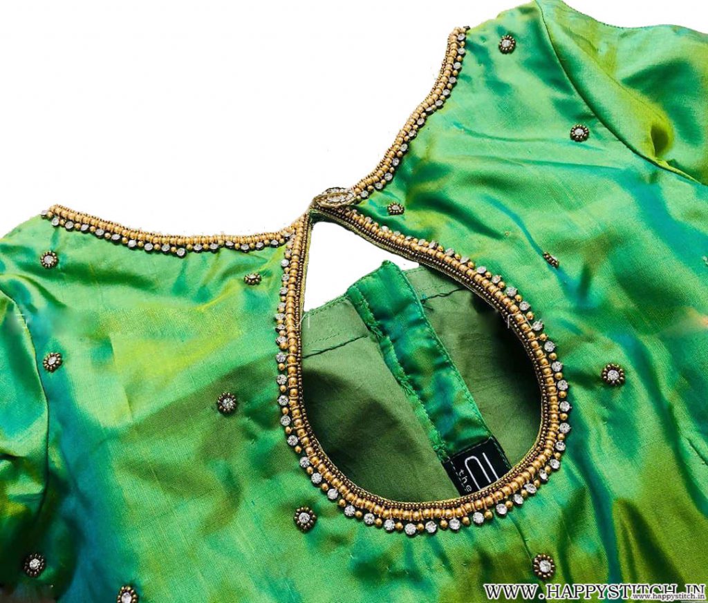 aari work blouse hand design