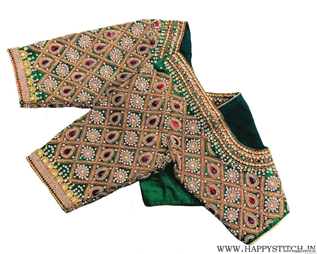 aari work blouse hand design